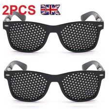 2Pcs Pinhole Glasses Eyes