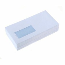 DL Envelopes Window White Self