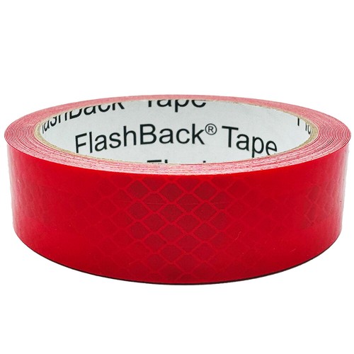 Red reflective tape - red,