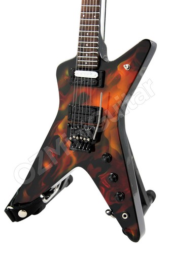 Miniature guitar dean dimebag - guitar,