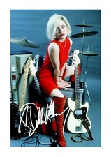 Debbie Harry 4 A4 card mounted