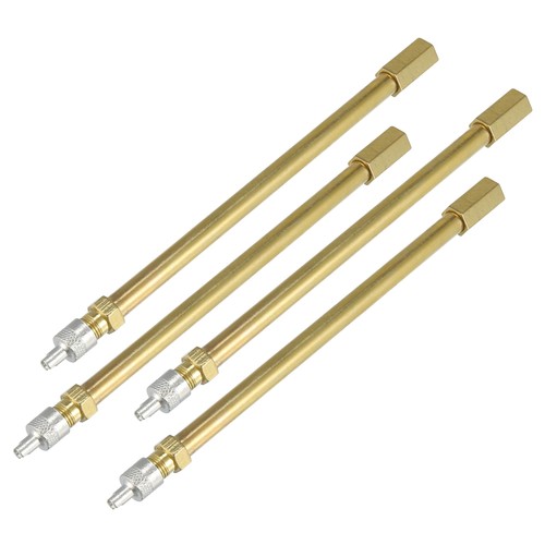 4pcs 150mm long brass - long,