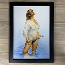 HAJIME SORAYAMA EROTIC FRAMED ART: WET T-SHIRT 
