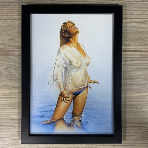 Hajime sorayama erotic framed - sorayama,