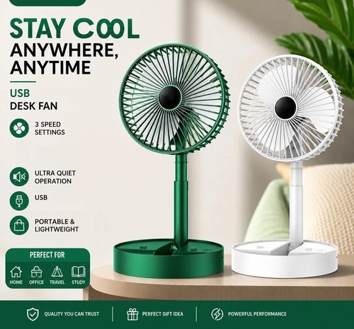 Telescopic cordless fan - telescopic,