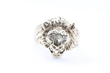 9ct Yellow Gold Lions Head