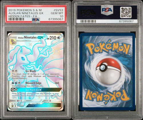 Alolan ninetales sv53 sv94 - alolan, gx