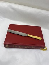 Vintage Gladwin Ltd Firth Sheffield  Steel Round End Butter Knife VGC