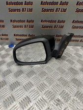 FORD FOCUS WING MIRROR PASSENGER LEFT NEAR SIDE MK3 2015 BLACK BROKEN INDICATOR