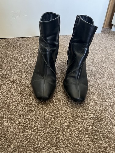 Ladies clarks black - black, ankle