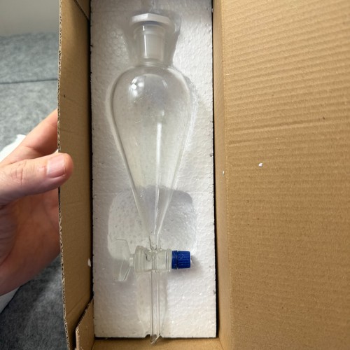 125ml glass separatory - 125ml,