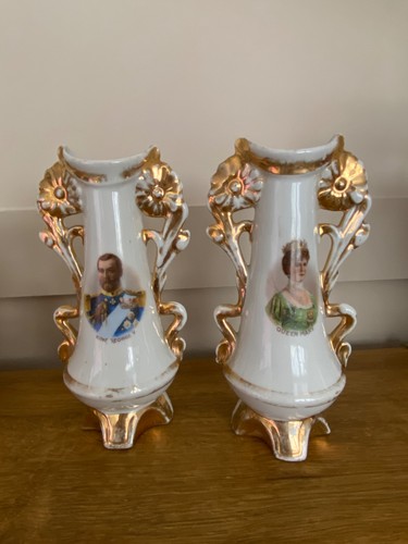 Antique king george queen - george,