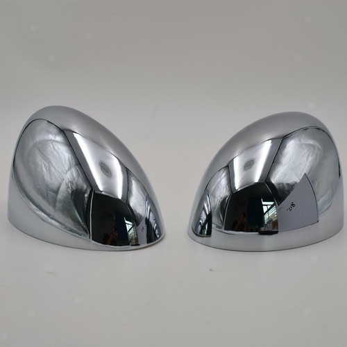 Chrome wing mirror door - 2x,