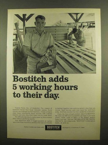 1965 bostitch mark - bostitch, ii