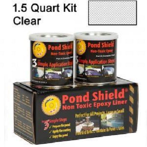 Clear quart kit pond - quart, armor