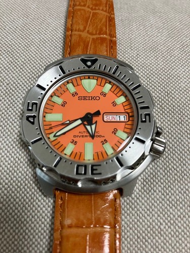 Seiko orange monster 7s26 - orange,