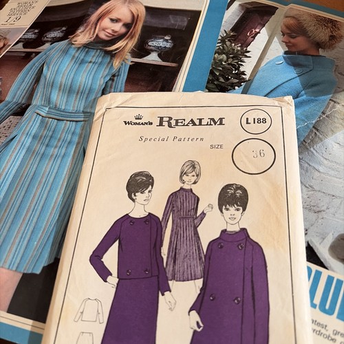 Vintage dress skirt jacket - dress, &