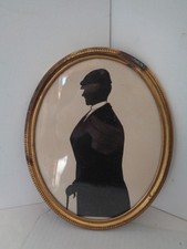 Antique late 19th silhouette