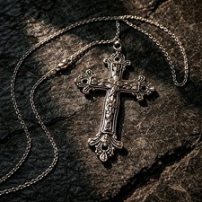 Cross crucifix necklace 18