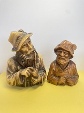 Vintage old man bust head