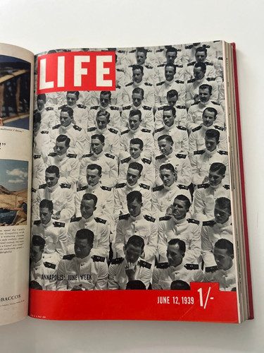 Life magazine bound volume - magazine,