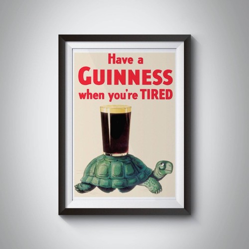 Guinness when tired - when, replica