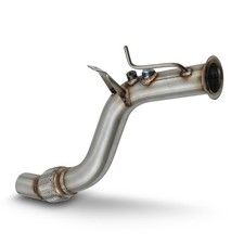 Front downpipe dpf - front,