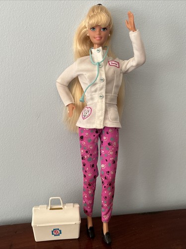 1996 barbie vet pet doctor - pet,