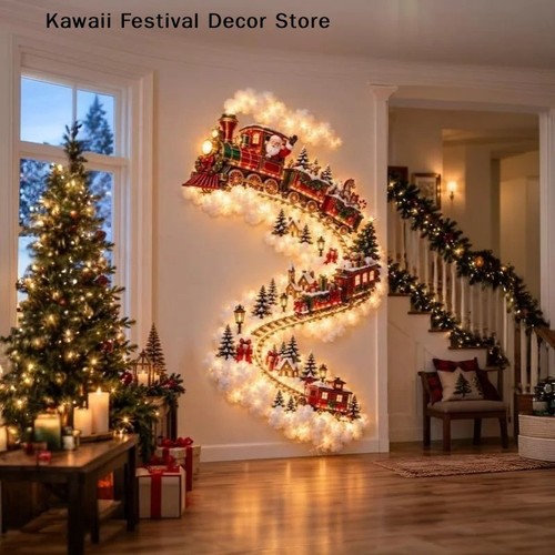 Led christmas magic trail wall - magic,