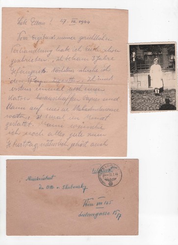 German handwritten letters - german,