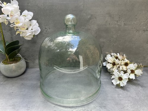 Recycled glass display dome - glass,