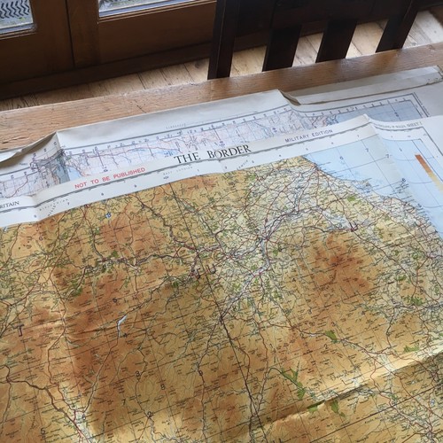 Vintage ordnance survey - vintage,