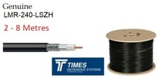 LMR-240-LSZH Times Microwave coaxial 50 Ohm Low smoke,Non Toxic LMR 2-8m