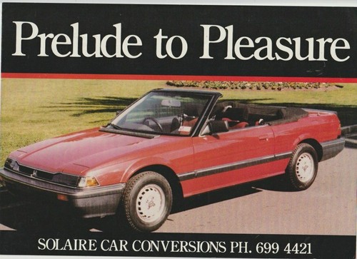 1984 honda prelude convertible - prelude,