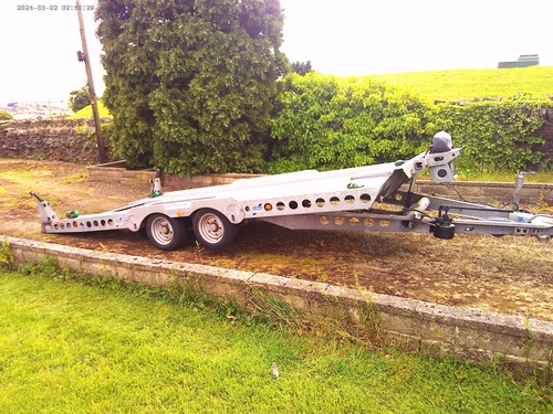 Car transporter trailer - transporter,