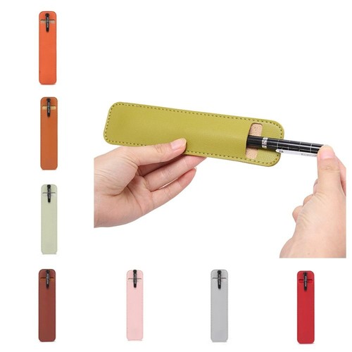 Leather pencil case soft - pencil,