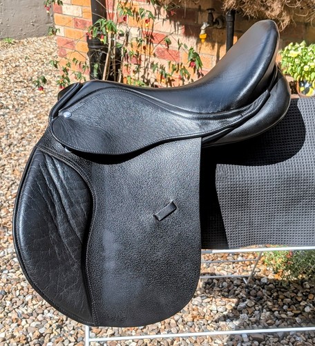 Black flex saddle 18 - black, gp