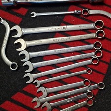 Snap-on spanners used  job lot see pics 14 total.