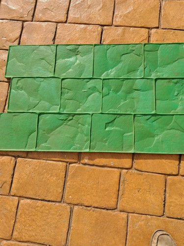 Flexible cobble mold for - flexible,