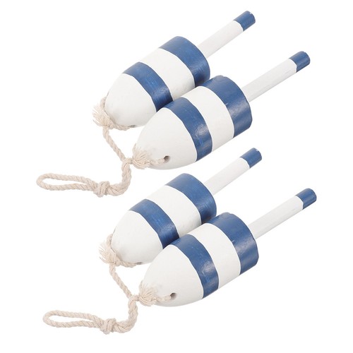 Set wooden buoy - of, wall