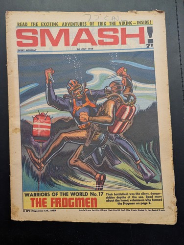 Smash comic 5th july 1969 - smash!,