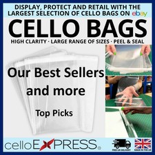 Clear Cello Cellophane Card