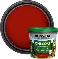 Ronseal Red Cedar Fence Shed