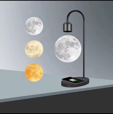 Levitating 3D Moon Lamp with