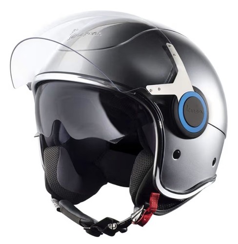 Jet helmet vespa silver - vespa, vj