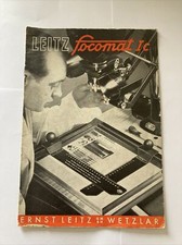 Leitz Focomat Ic Brochure