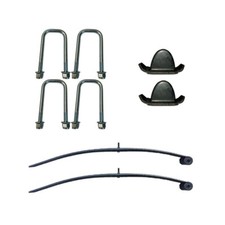 2 x Single Leaf Springs Bump