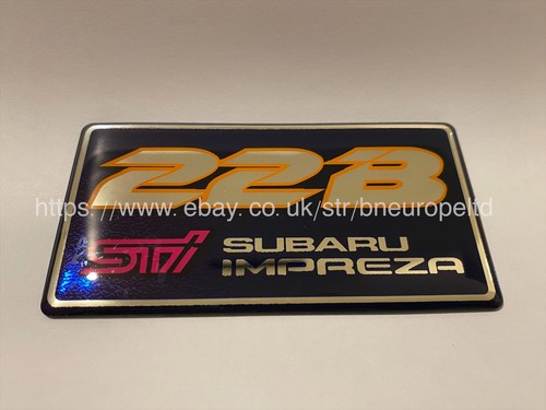 Genuine subaru 22b rear trunk - genuine,