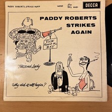 DFE 6641 Paddy Roberts - Paddy Roberts Strikes Again - 1960