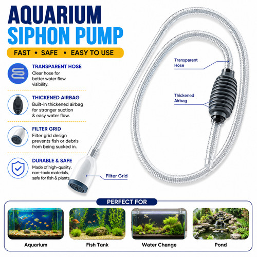 Aquarium fish tank pump clean - fish,